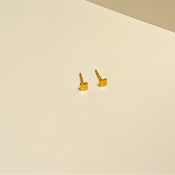 DESIGNER clover studs - Picture 3 of 5